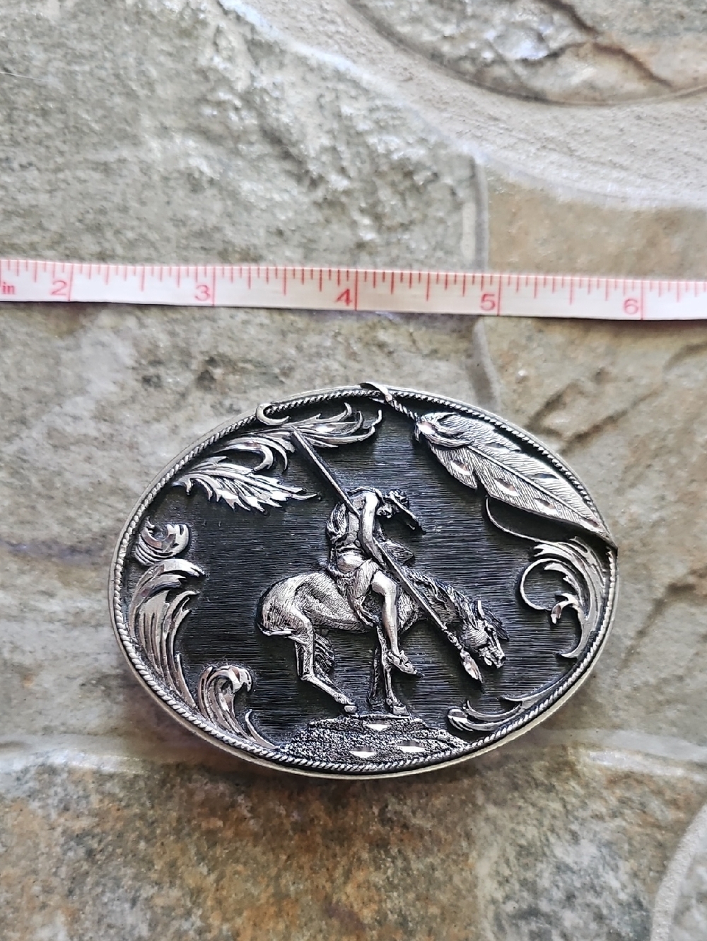 End Of Trail Belt Buckle